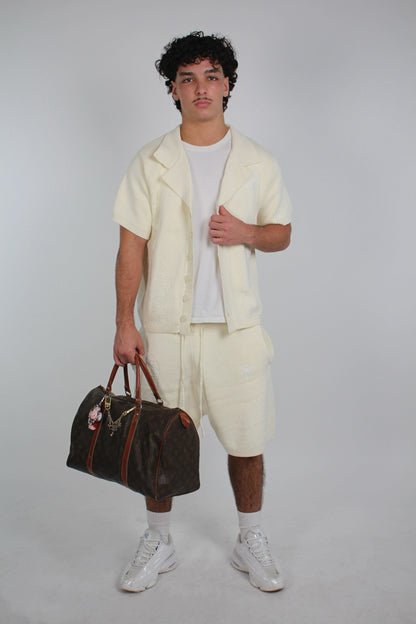 7VENWORLD BEIGE SHORT
