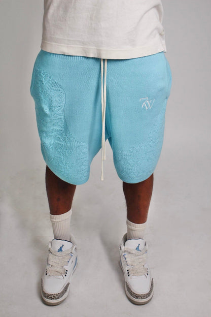 7VENWORLD BLUE SHORT